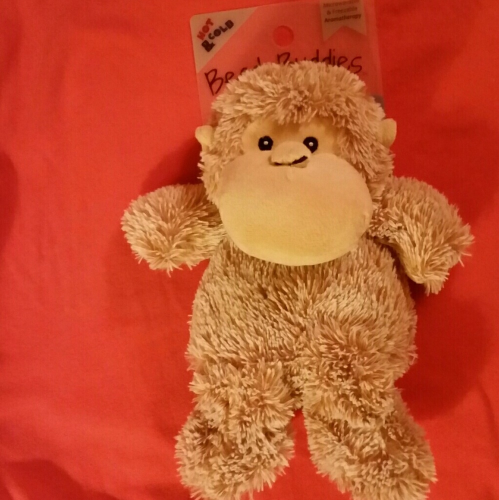 HOT & COLD CUDDLE MONKEY